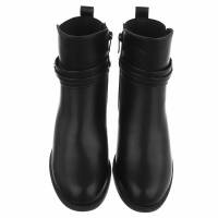 Damen High-Heel Stiefeletten - black