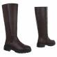 Damen High-Heel Stiefel - brown