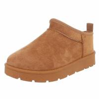 Damen Winterstiefeletten - camel