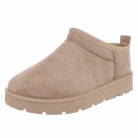 Damen Winterstiefeletten - khaki