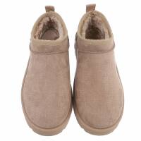 Damen Winterstiefeletten - khaki