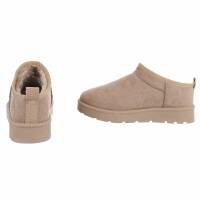 Damen Winterstiefeletten - khaki