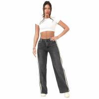 Damen Relaxed Fit Jeans von Laulia - grey
