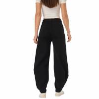 Damen Bootcut Jeans von Laulia - black