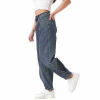 Damen Bootcut Jeans von Laulia - blue