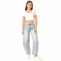 Damen High Waist Jeans von Laulia - blue