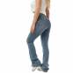 Damen Bootcut Jeans von Laulia - blue