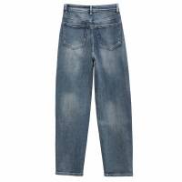 Damen High Waist Jeans von Laulia - blue