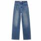 Damen High Waist Jeans von Laulia - blue