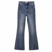 Damen Bootcut Jeans von Laulia - blue