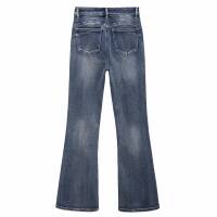 Damen Bootcut Jeans von Laulia - blue