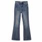 Damen Bootcut Jeans von Laulia - blue