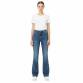 Damen Bootcut Jeans von Laulia - blue