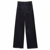 Damen High Waist Jeans von Laulia - black