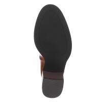 Damen High-Heel Stiefeletten - camel