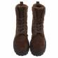 Damen Schnürstiefeletten - brown