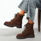 Damen Schnürstiefeletten - brown