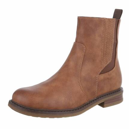 Damen Klassische Stiefeletten - camel