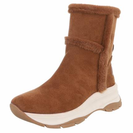 Damen Klassische Stiefeletten - camel