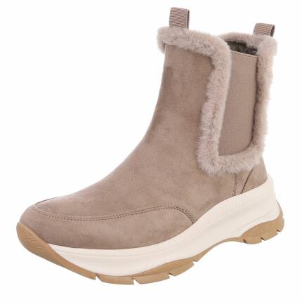 Damen Chelsea Boots - taupe