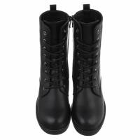 Damen Schnürstiefeletten - black