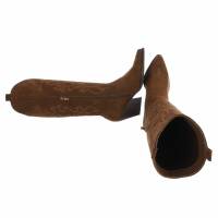 Damen Western- & Bikerboots - lbrownsuede
