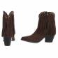 Damen Western- & Bikerboots - brownsuede