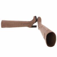 Damen Overknee-Stiefel - beige