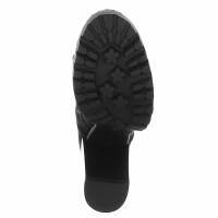 Damen Overknee-Stiefel - black