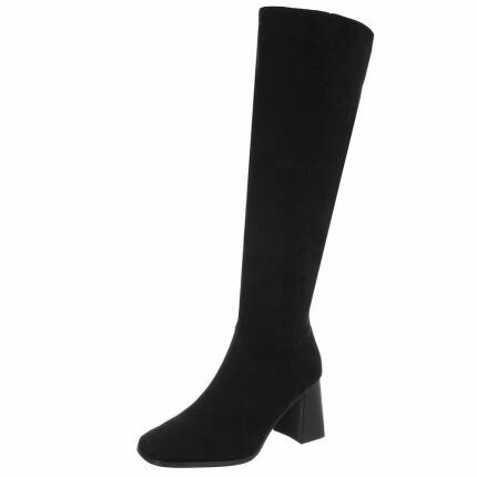 Damen High-Heel Stiefel - black