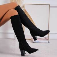 Damen High-Heel Stiefel - black