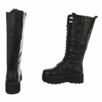 Damen Schnürstiefel - black