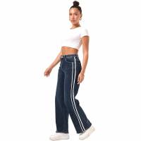 Damen Straight Leg Jeans von Laulia - blue