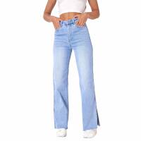 Damen High Waist Jeans von Laulia - L.blue
