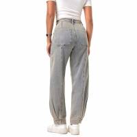 Damen High Waist Jeans von Laulia - blue