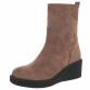 Damen Keilstiefeletten - taupe