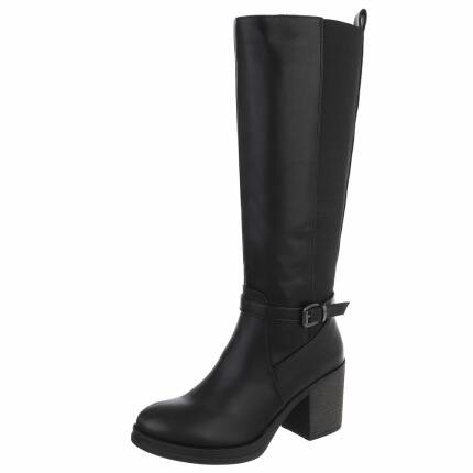 Damen High-Heel Stiefel - black