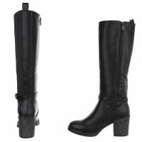 Damen High-Heel Stiefel - black