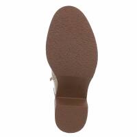 Damen Schnürstiefeletten - khaki