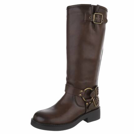 Damen Klassische Stiefel - brownpu