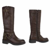 Damen Klassische Stiefel - brownpu