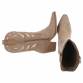 Damen Western- & Bikerboots - khakibeige