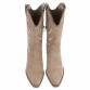 Damen Western- & Bikerboots - khakibeige