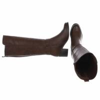 Damen High-Heel Stiefel - brown