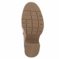 Damen High-Heel Stiefel - khaki