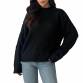 Damen Strickpullover von Emma&Ashley Gr. One Size - black