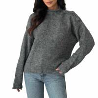 Damen Strickpullover von Emma&Ashley Gr. One Size - grey