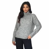 Damen Strickpullover von Emma&Ashley Gr. One Size - L.grey