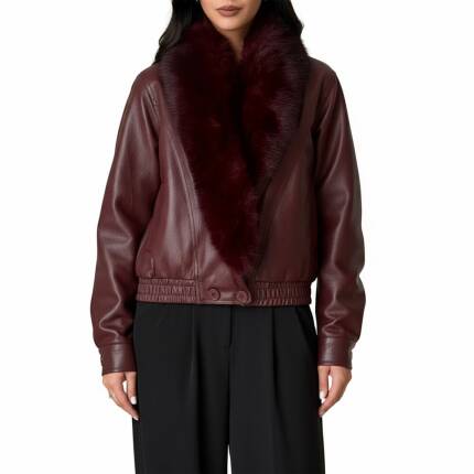 Damen Winterjacke von Emma&Ashley - bordeaux