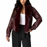 Damen Winterjacke von Emma&Ashley - bordeaux